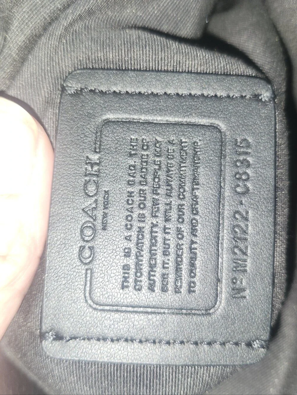 Coach Cammie Chain Bucket Bag
